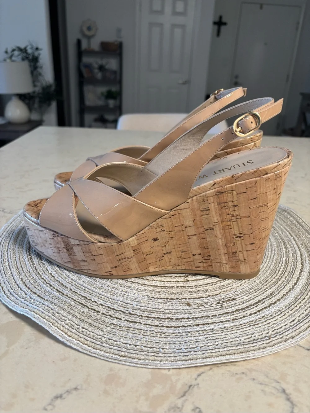 Stuart Wietzman | Wedge Sandals | Size 10 | NEW WITH TAGS